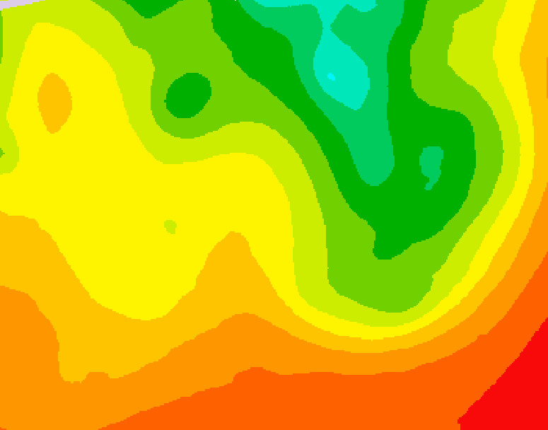GDPS 500 millibar geopotential height 144 hour forecast chart for Canada based on 2026/08/08 1200Z data