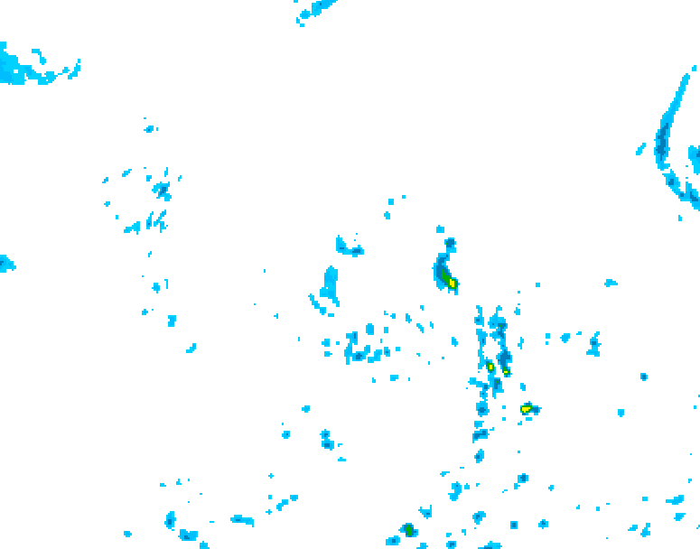 GDPS precipitation 024 hour forecast chart for Canada based on 2026/08/08 0000Z data