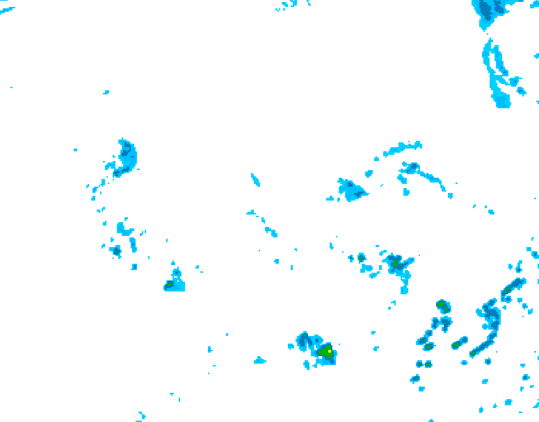 GDPS precipitation 066 hour forecast chart for Canada based on 2026/08/08 1200Z data