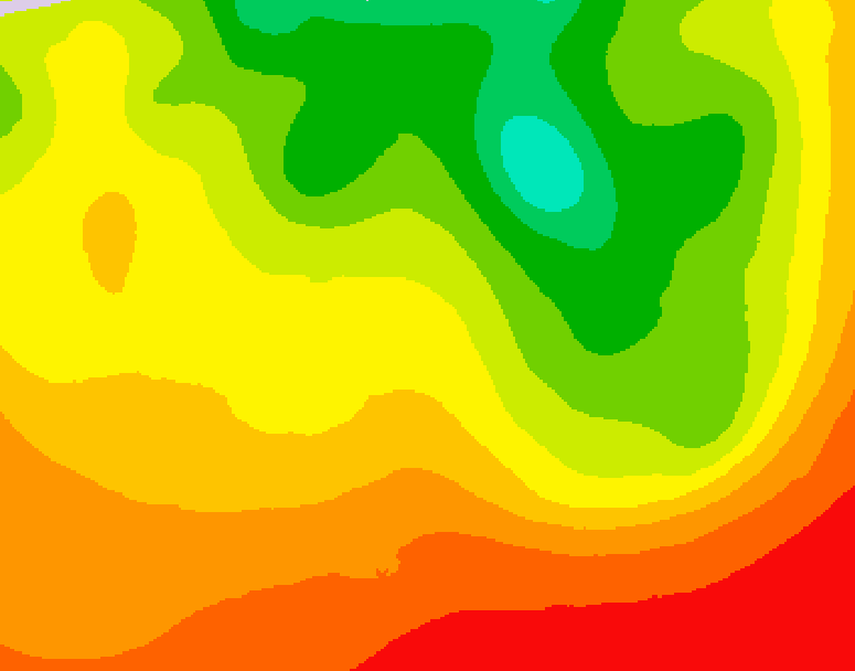 GDPS 500 millibar geopotential height 144 hour forecast chart for Canada based on 2026/08/09 0000Z data