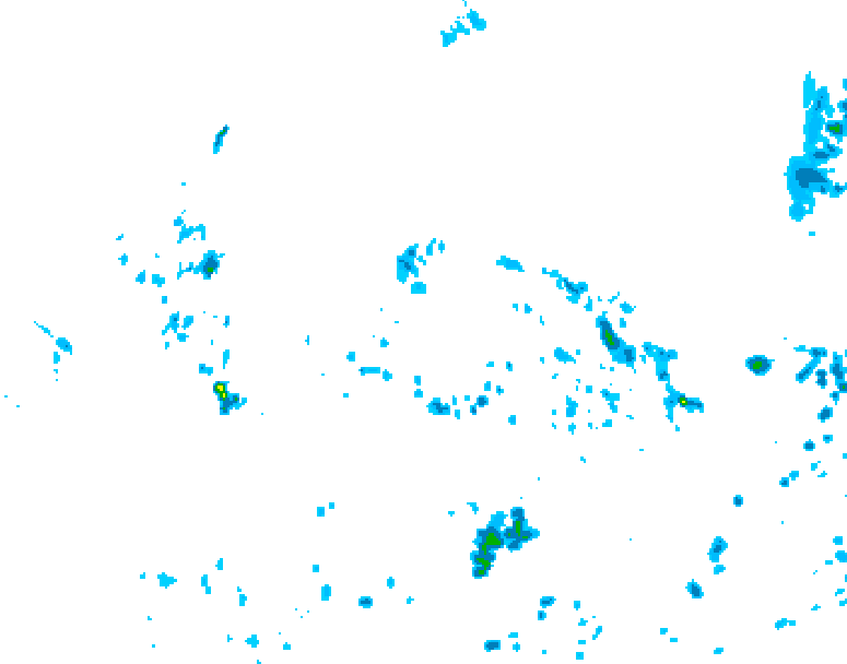 GDPS precipitation 024 hour forecast chart for Canada based on 2026/08/09 0000Z data