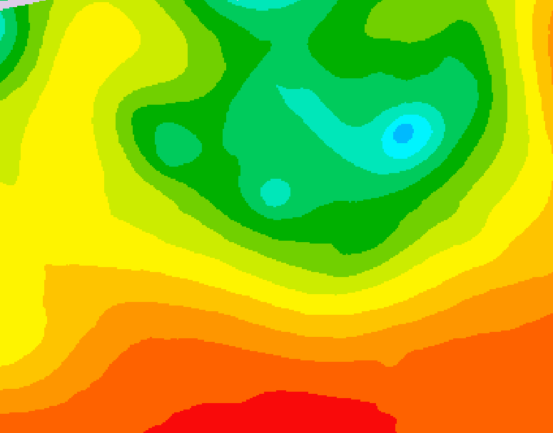GDPS 500 millibar geopotential height 168 hour forecast chart for Canada based on 2026/08/10 1200Z data