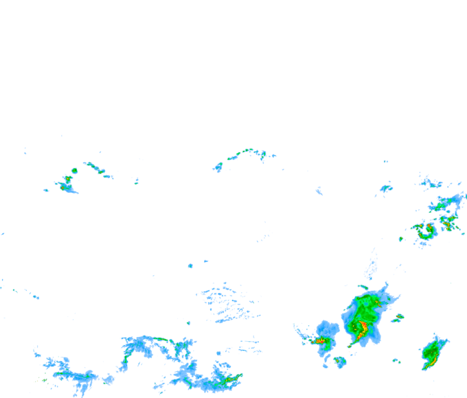 Weather radar data valid at 2026/08/10 13:06 UTC