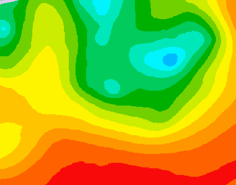 GDPS 500 millibar geopotential height 162 hour forecast chart for Canada based on 2026/08/11 0000Z data