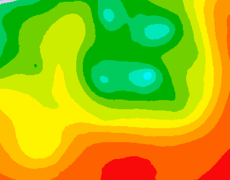 GDPS 500 millibar geopotential height 228 hour forecast chart for Canada based on 2026/08/11 0000Z data