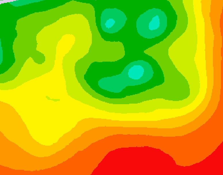 GDPS 500 millibar geopotential height 240 hour forecast chart for Canada based on 2026/08/11 0000Z data