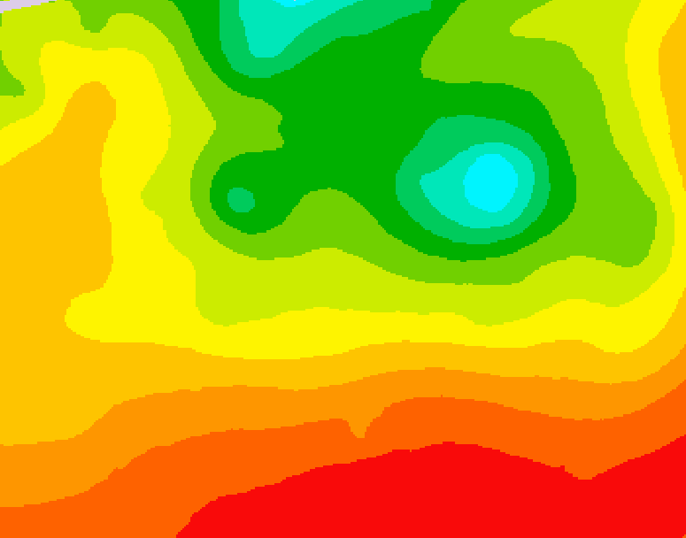GDPS 500 millibar geopotential height 108 hour forecast chart for Canada based on 2026/08/11 1200Z data