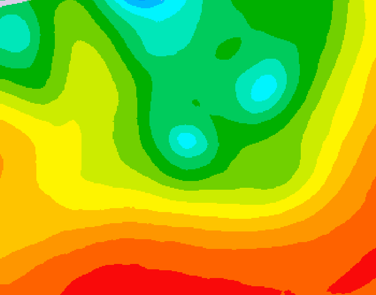 GDPS 500 millibar geopotential height 168 hour forecast chart for Canada based on 2026/08/11 1200Z data