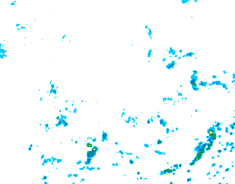 GDPS precipitation 048 hour forecast chart for Canada based on 2026/08/11 0000Z data