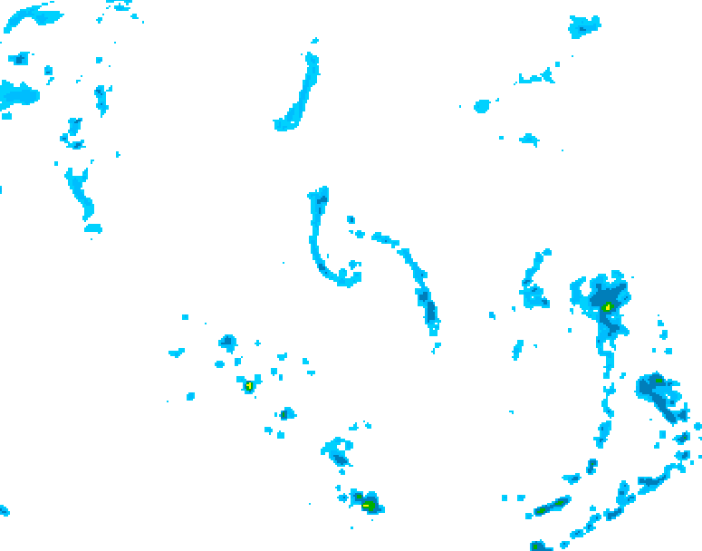 GDPS precipitation 168 hour forecast chart for Canada based on 2026/08/11 1200Z data