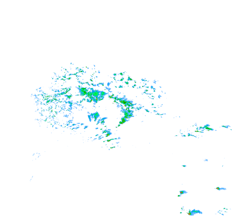 Weather radar data valid at 2026/08/11 21:42 UTC