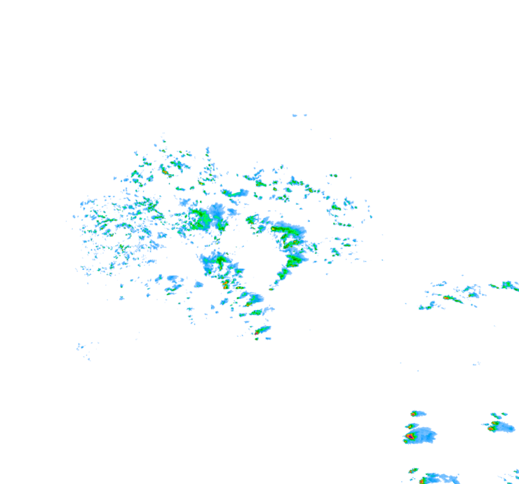 Weather radar data valid at 2026/08/11 22:42 UTC