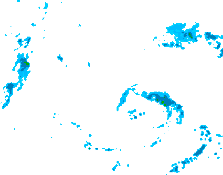 GDPS precipitation 228 hour forecast chart for Canada based on 2026/08/12 0000Z data