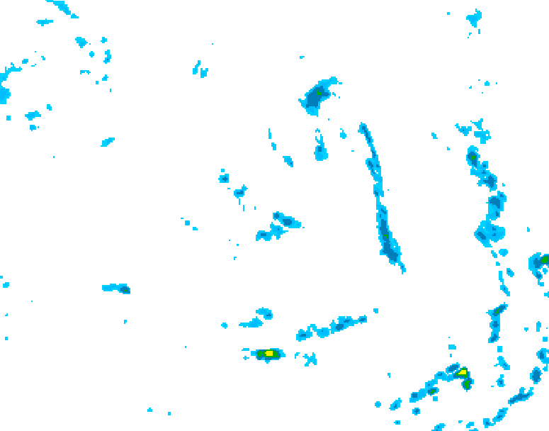 GDPS precipitation 168 hour forecast chart for Canada based on 2026/08/12 1200Z data