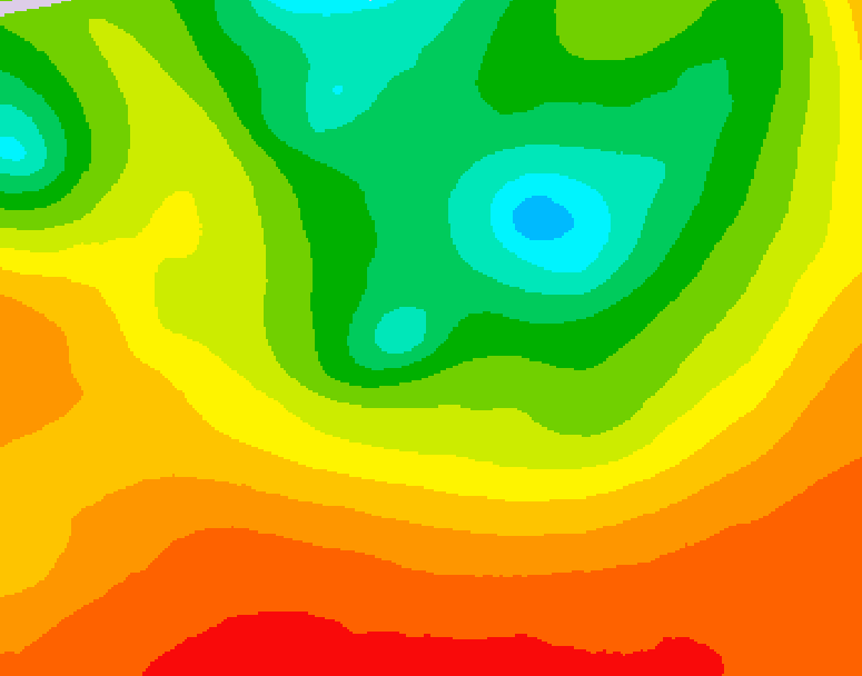 GDPS 500 millibar geopotential height 108 hour forecast chart for Canada based on 2026/08/13 0000Z data