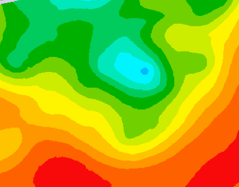 GDPS 500 millibar geopotential height 168 hour forecast chart for Canada based on 2026/08/13 0000Z data