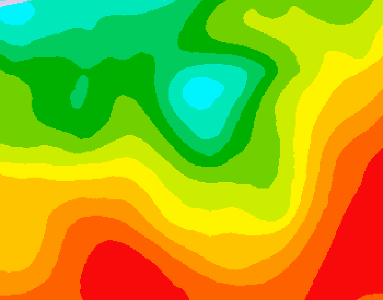 GDPS 500 millibar geopotential height 204 hour forecast chart for Canada based on 2026/08/13 0000Z data