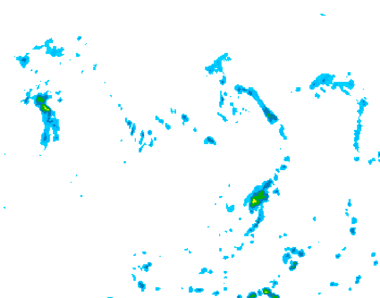 GDPS precipitation 168 hour forecast chart for Canada based on 2026/08/13 0000Z data