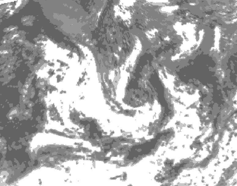 GDPS total cloud 144 hour forecast chart for Canada based on 2026/08/13 1200Z data