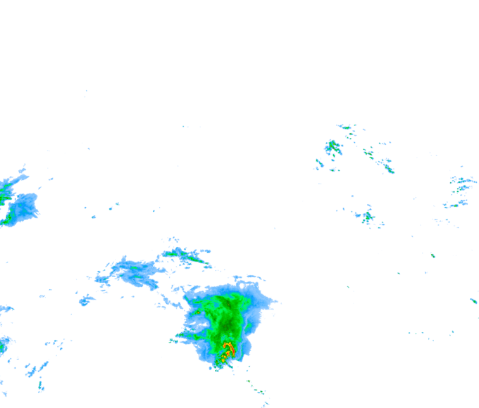 Weather radar data valid at 2026/08/13 16:24 UTC