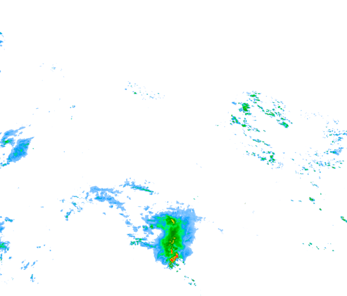 Weather radar data valid at 2026/08/13 17:18 UTC
