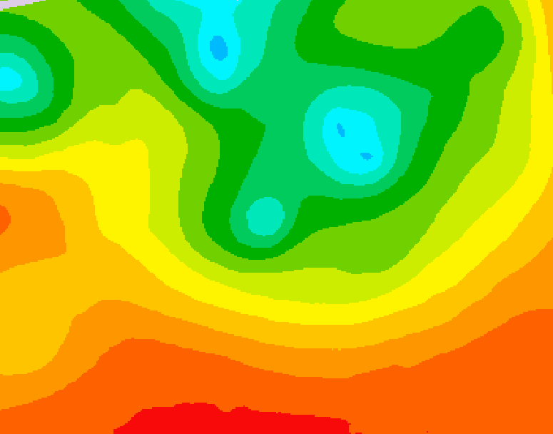 GDPS 500 millibar geopotential height 084 hour forecast chart for Canada based on 2026/08/14 0000Z data
