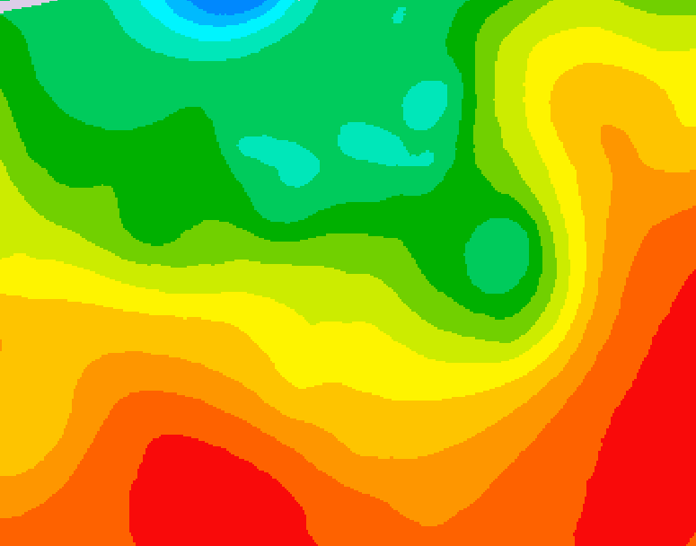 GDPS 500 millibar geopotential height 168 hour forecast chart for Canada based on 2026/08/14 1200Z data