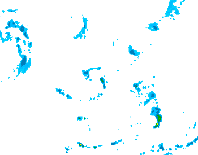 GDPS precipitation 072 hour forecast chart for Canada based on 2026/08/14 1200Z data