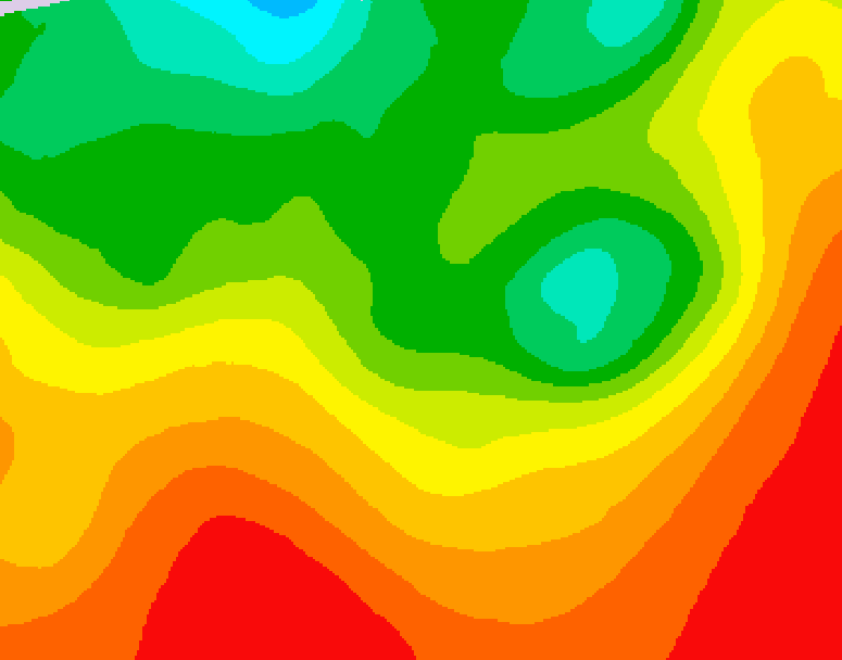 GDPS 500 millibar geopotential height 162 hour forecast chart for Canada based on 2026/08/15 0000Z data