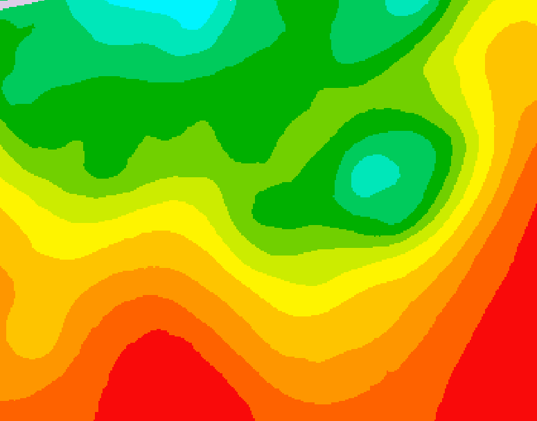 GDPS 500 millibar geopotential height 168 hour forecast chart for Canada based on 2026/08/15 0000Z data