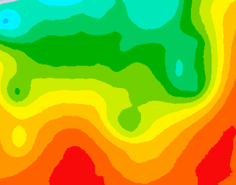 GDPS 500 millibar geopotential height 168 hour forecast chart for Canada based on 2026/08/15 1200Z data