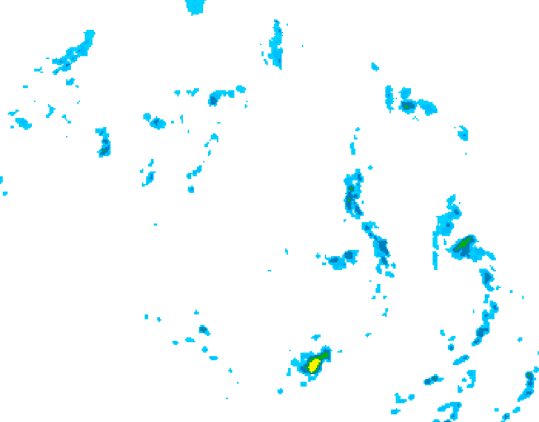 GDPS precipitation 096 hour forecast chart for Canada based on 2026/08/15 1200Z data