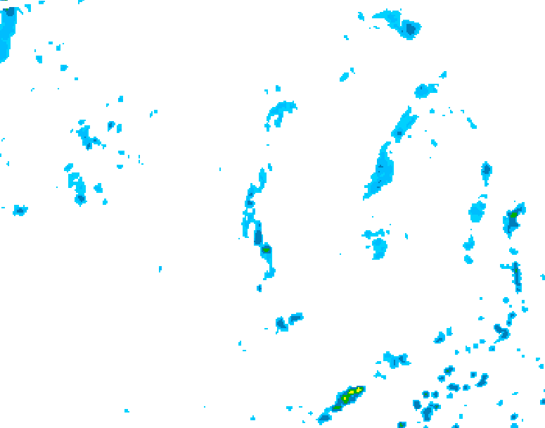 GDPS precipitation 144 hour forecast chart for Canada based on 2026/08/15 1200Z data