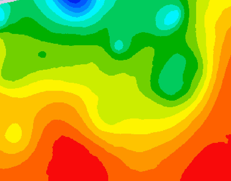 GDPS 500 millibar geopotential height 144 hour forecast chart for Canada based on 2026/08/16 0000Z data