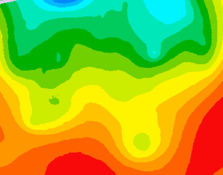 GDPS 500 millibar geopotential height 186 hour forecast chart for Canada based on 2026/08/16 0000Z data