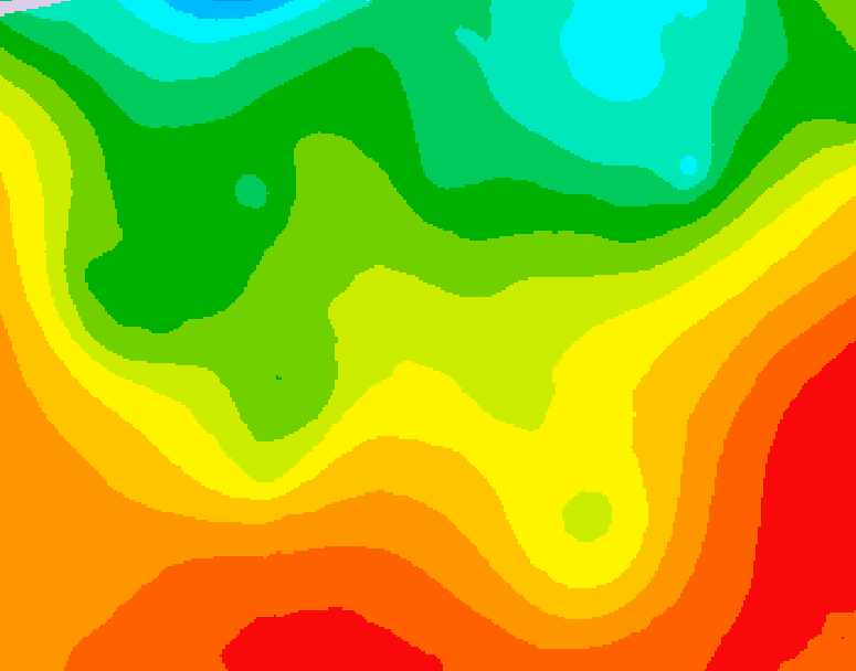 GDPS 500 millibar geopotential height 204 hour forecast chart for Canada based on 2026/08/16 0000Z data