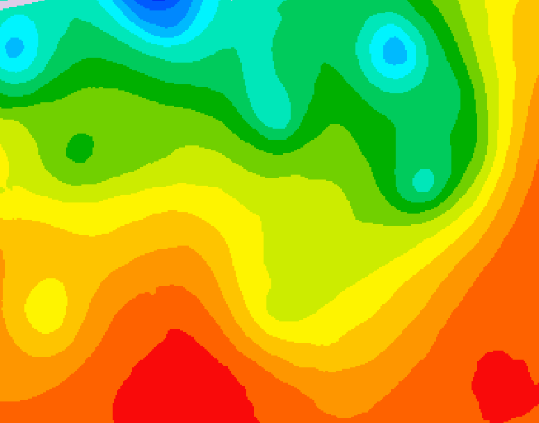 GDPS 500 millibar geopotential height 144 hour forecast chart for Canada based on 2026/08/16 1200Z data