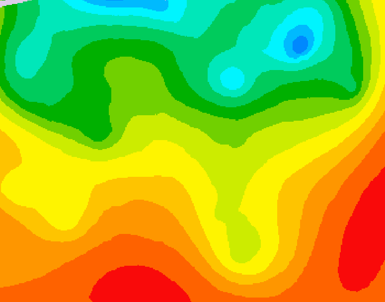 GDPS 500 millibar geopotential height 168 hour forecast chart for Canada based on 2026/08/16 1200Z data
