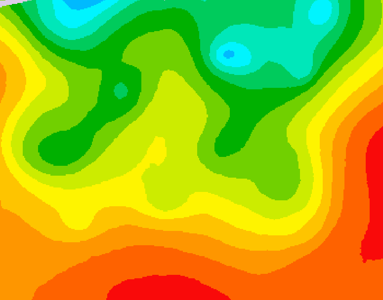 GDPS 500 millibar geopotential height 216 hour forecast chart for Canada based on 2026/08/16 1200Z data