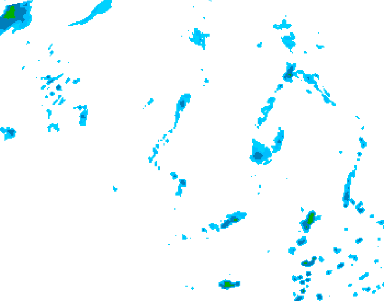 GDPS precipitation 120 hour forecast chart for Canada based on 2026/08/16 1200Z data
