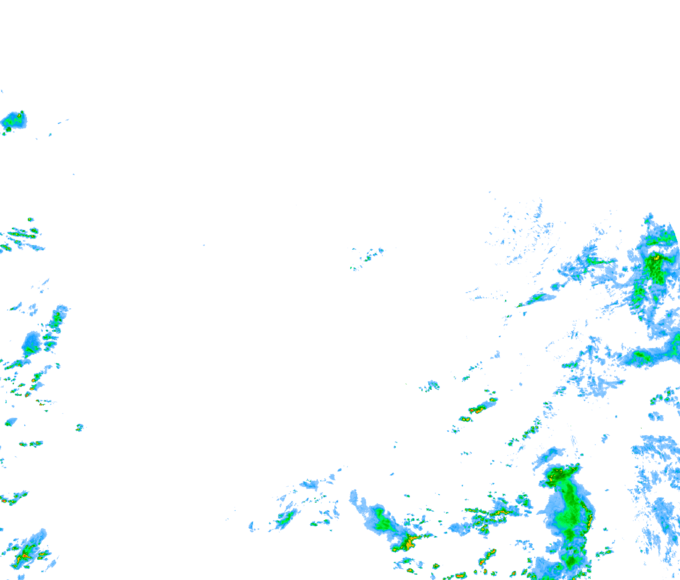 Weather radar data valid at 2026/08/16 21:36 UTC