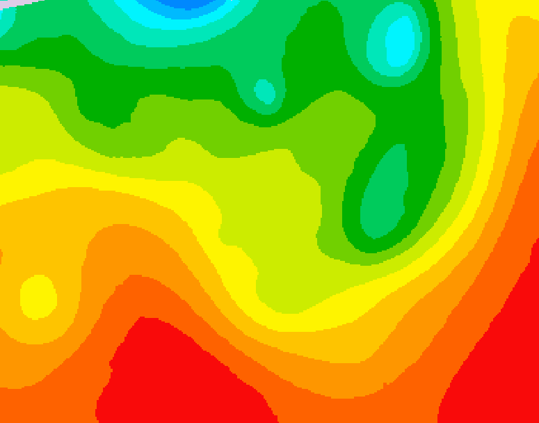 GDPS 500 millibar geopotential height 120 hour forecast chart for Canada based on 2026/08/17 0000Z data