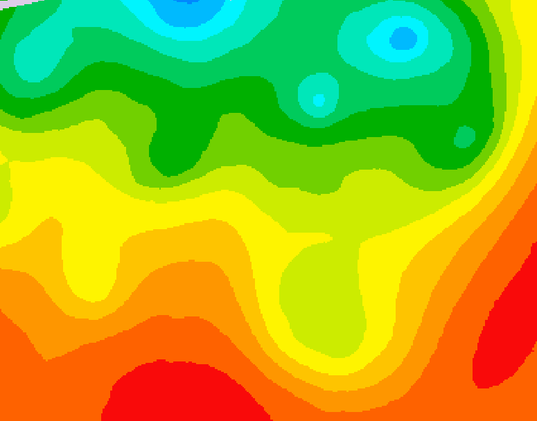 GDPS 500 millibar geopotential height 150 hour forecast chart for Canada based on 2026/08/17 0000Z data