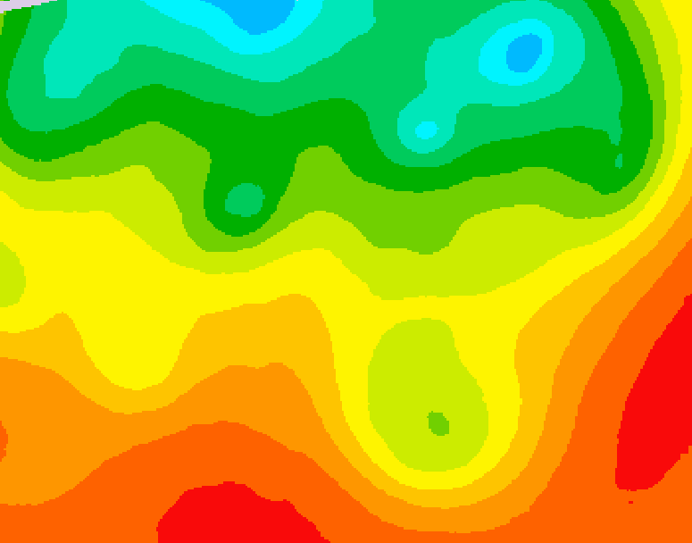 GDPS 500 millibar geopotential height 156 hour forecast chart for Canada based on 2026/08/17 0000Z data