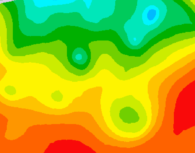 GDPS 500 millibar geopotential height 174 hour forecast chart for Canada based on 2026/08/17 0000Z data