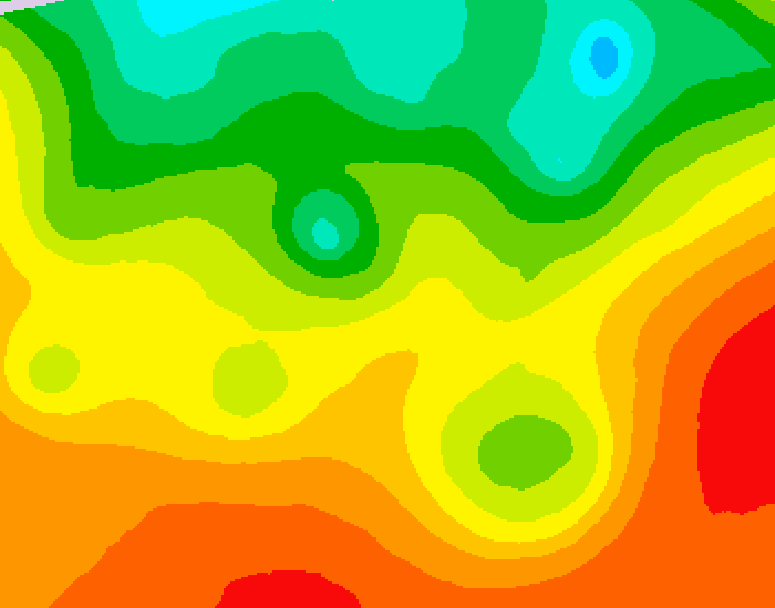 GDPS 500 millibar geopotential height 180 hour forecast chart for Canada based on 2026/08/17 0000Z data