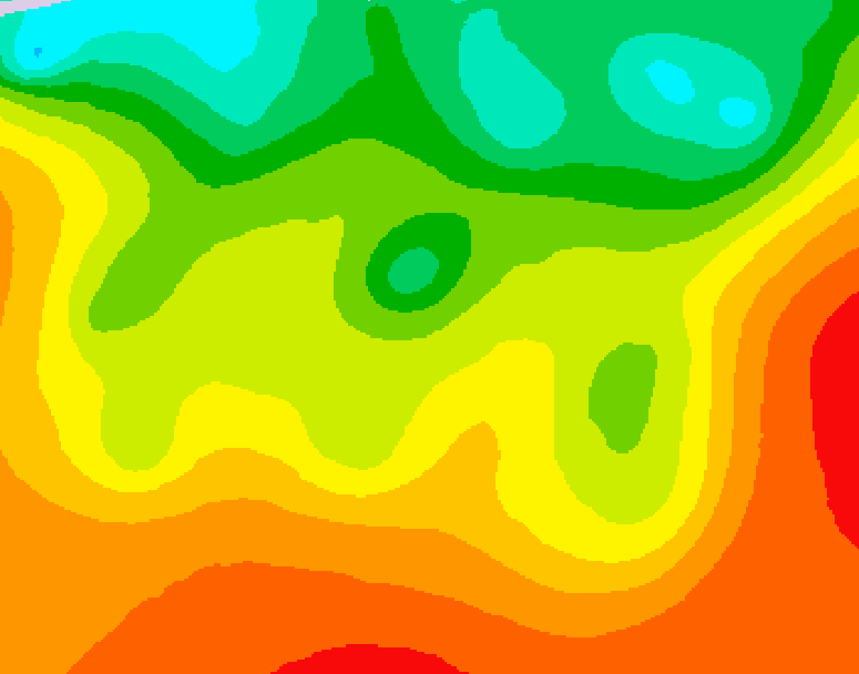 GDPS 500 millibar geopotential height 204 hour forecast chart for Canada based on 2026/08/17 0000Z data
