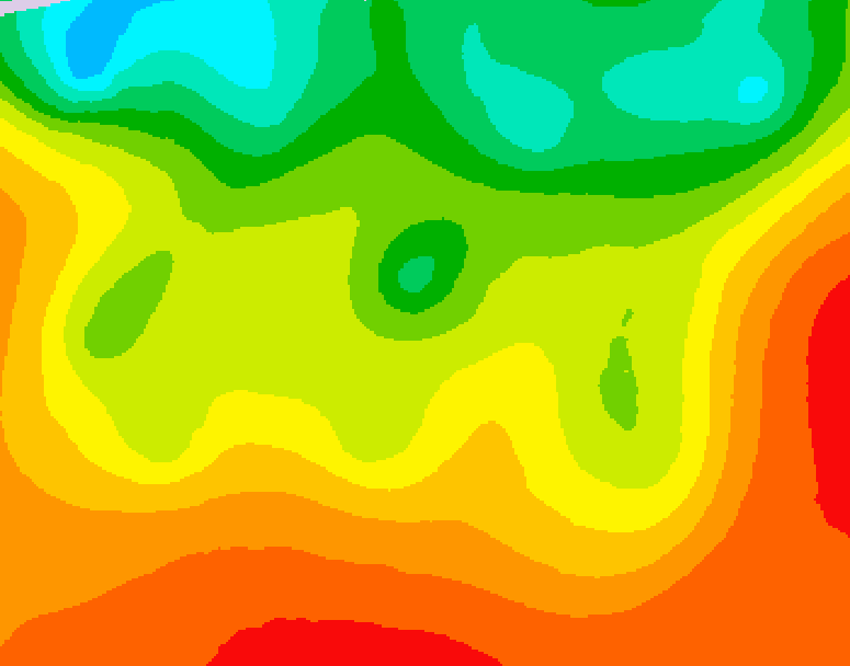 GDPS 500 millibar geopotential height 210 hour forecast chart for Canada based on 2026/08/17 0000Z data
