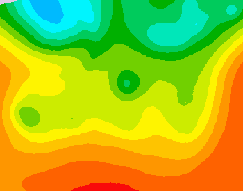 GDPS 500 millibar geopotential height 228 hour forecast chart for Canada based on 2026/08/17 0000Z data