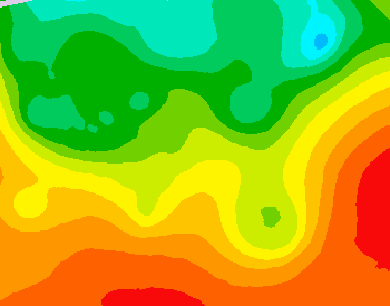 GDPS 500 millibar geopotential height 168 hour forecast chart for Canada based on 2026/08/17 1200Z data